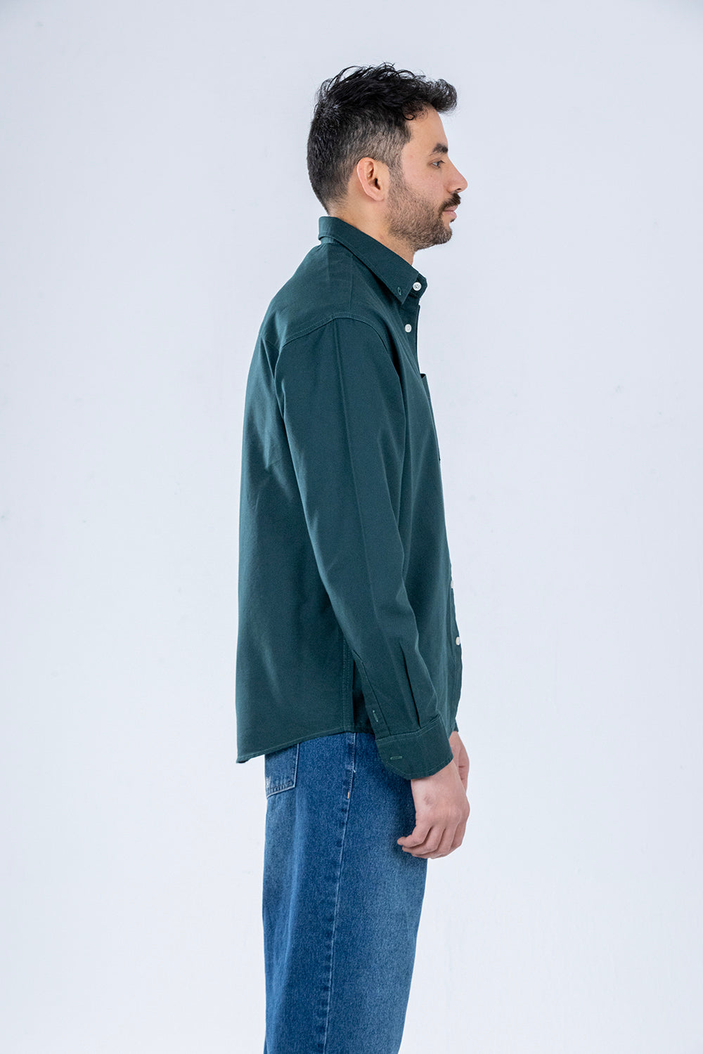 Blank Button-up Oxford shirt