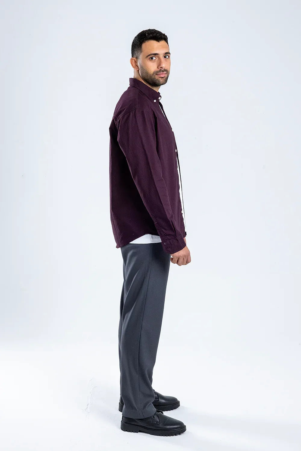 Blank Button-up Oxford shirt