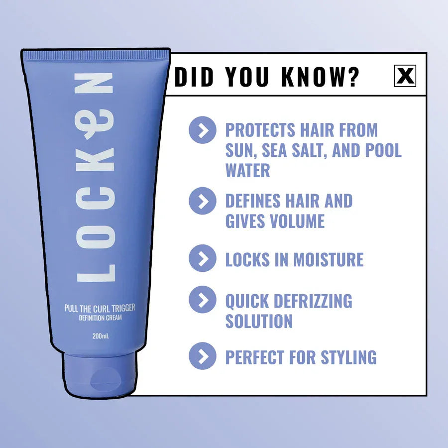Locken Pull The Curl Trigger Definition Cream