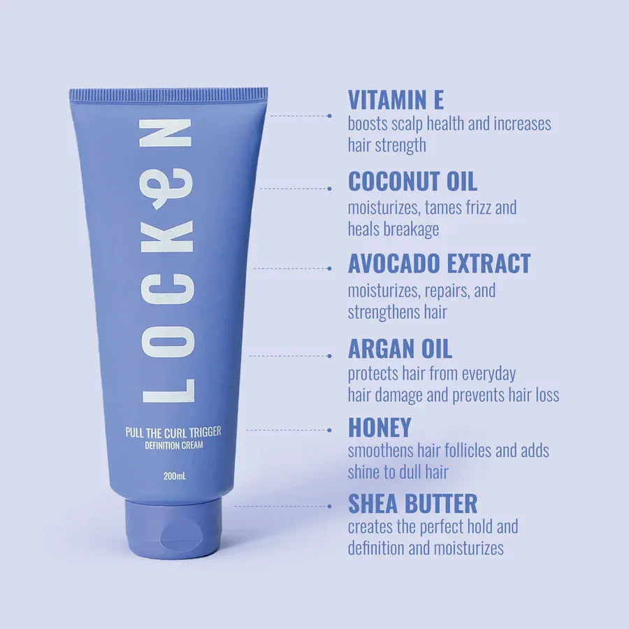 Locken Pull The Curl Trigger Definition Cream