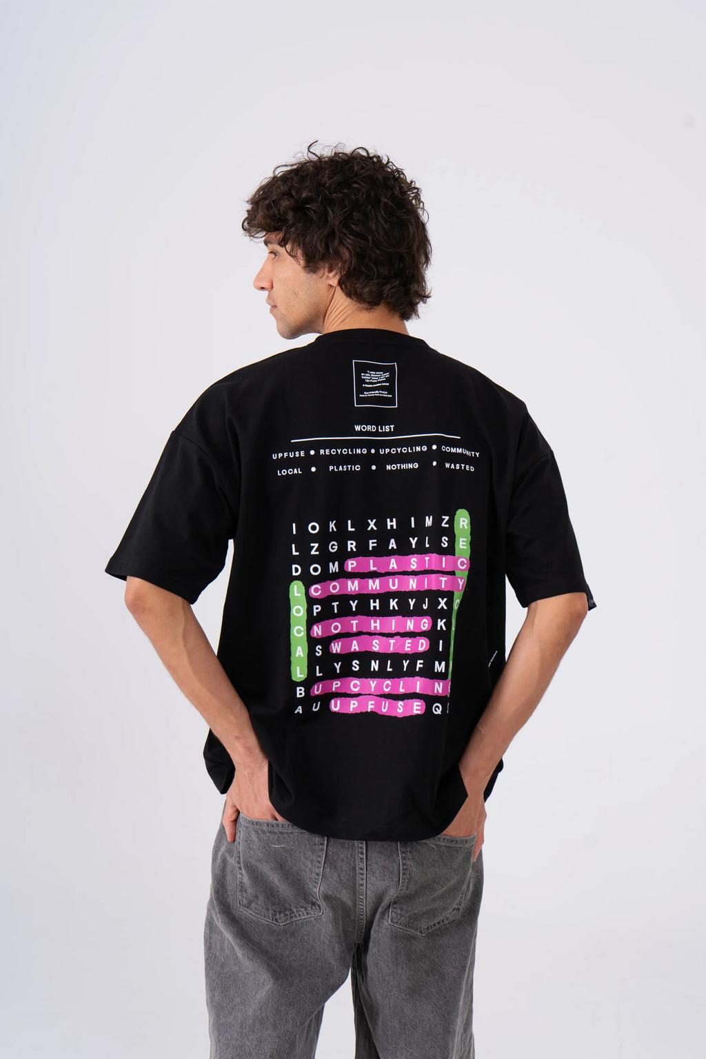 Oversized T-Shirt Cross Words