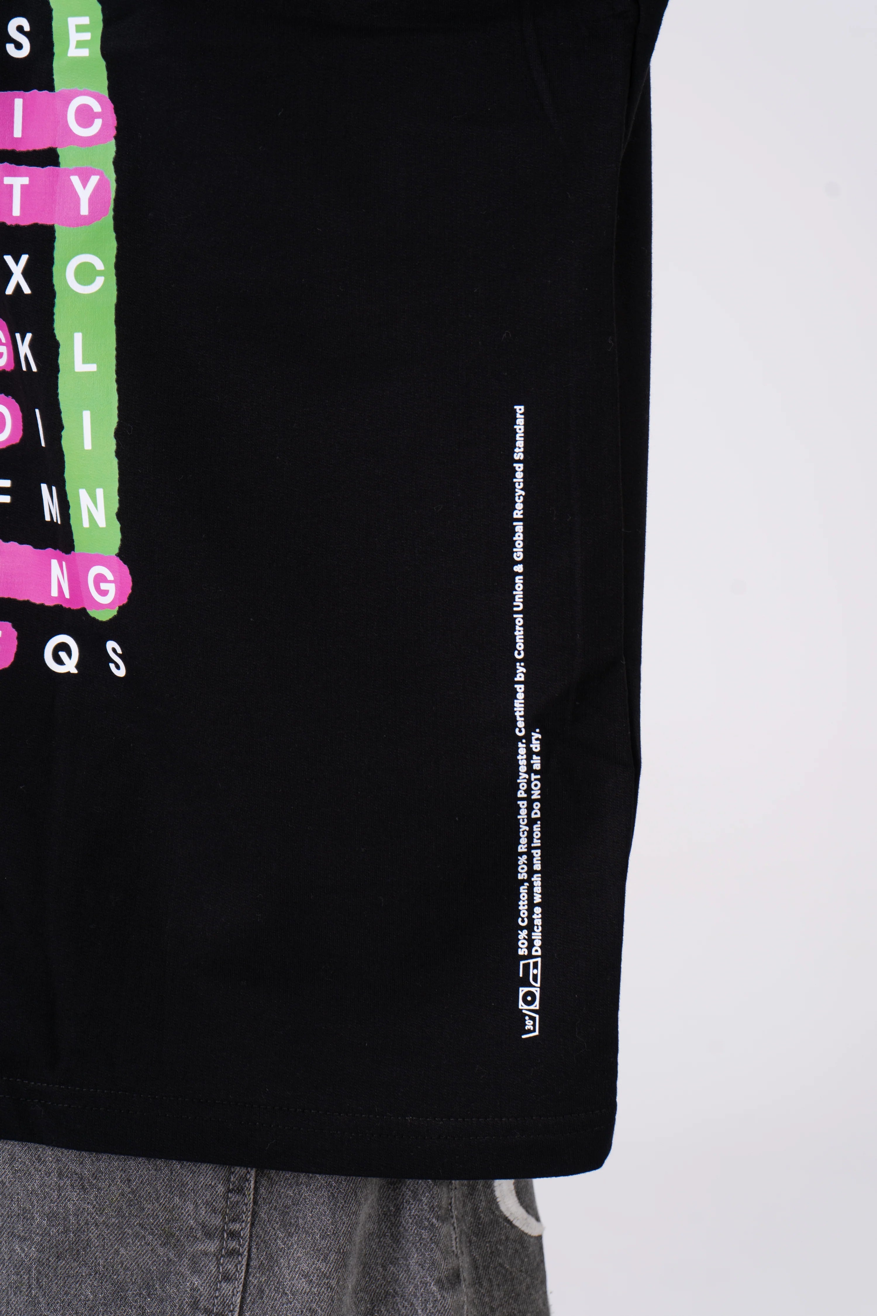 Oversized T-Shirt Cross Words