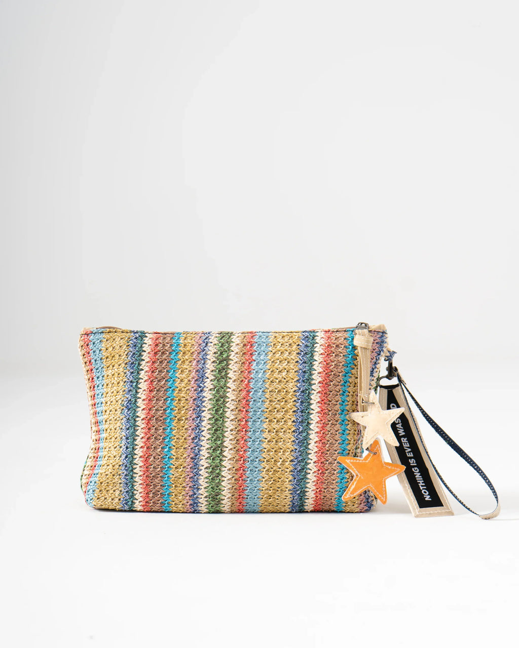 Sol Raffia Clutch