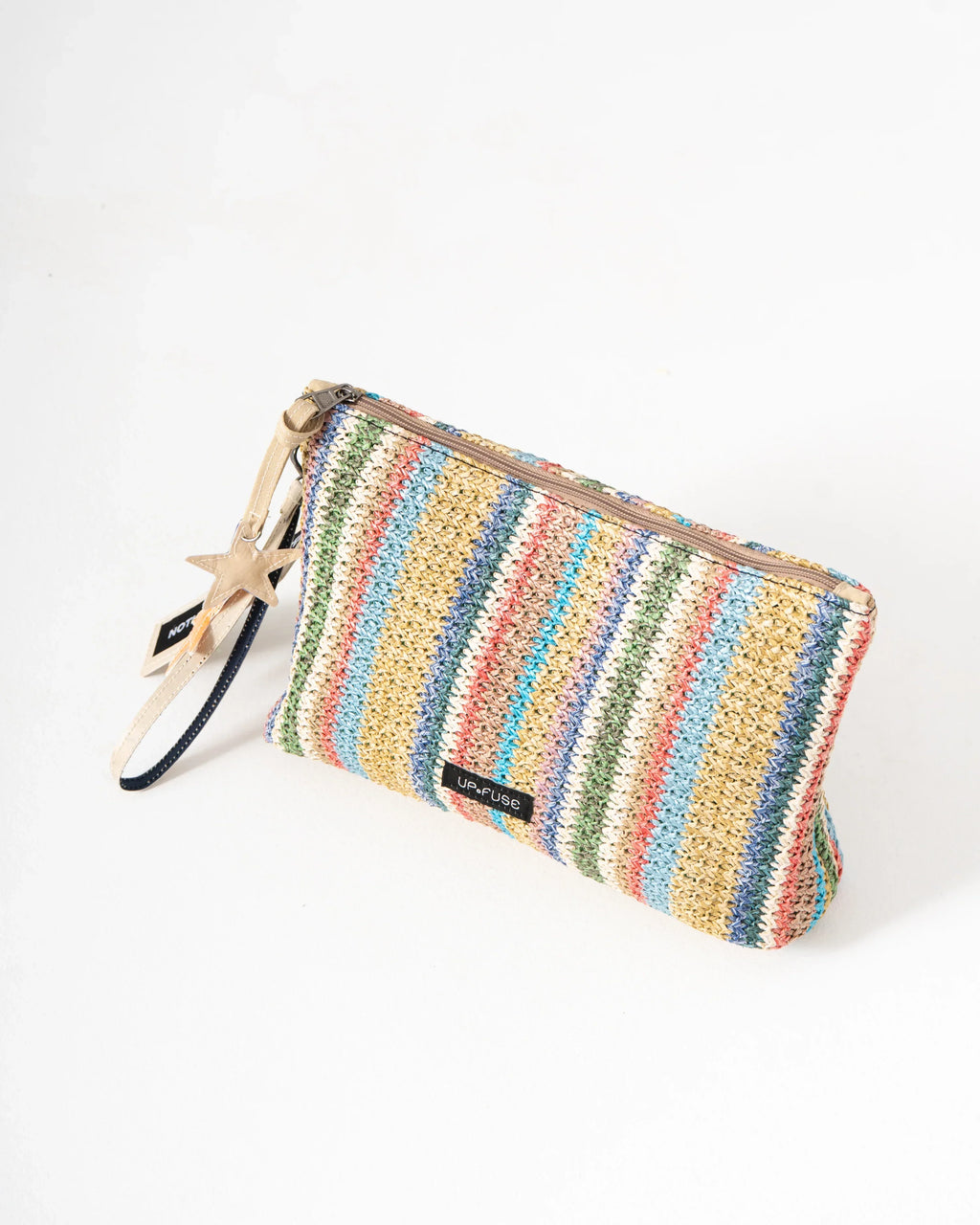 Sol Raffia Clutch
