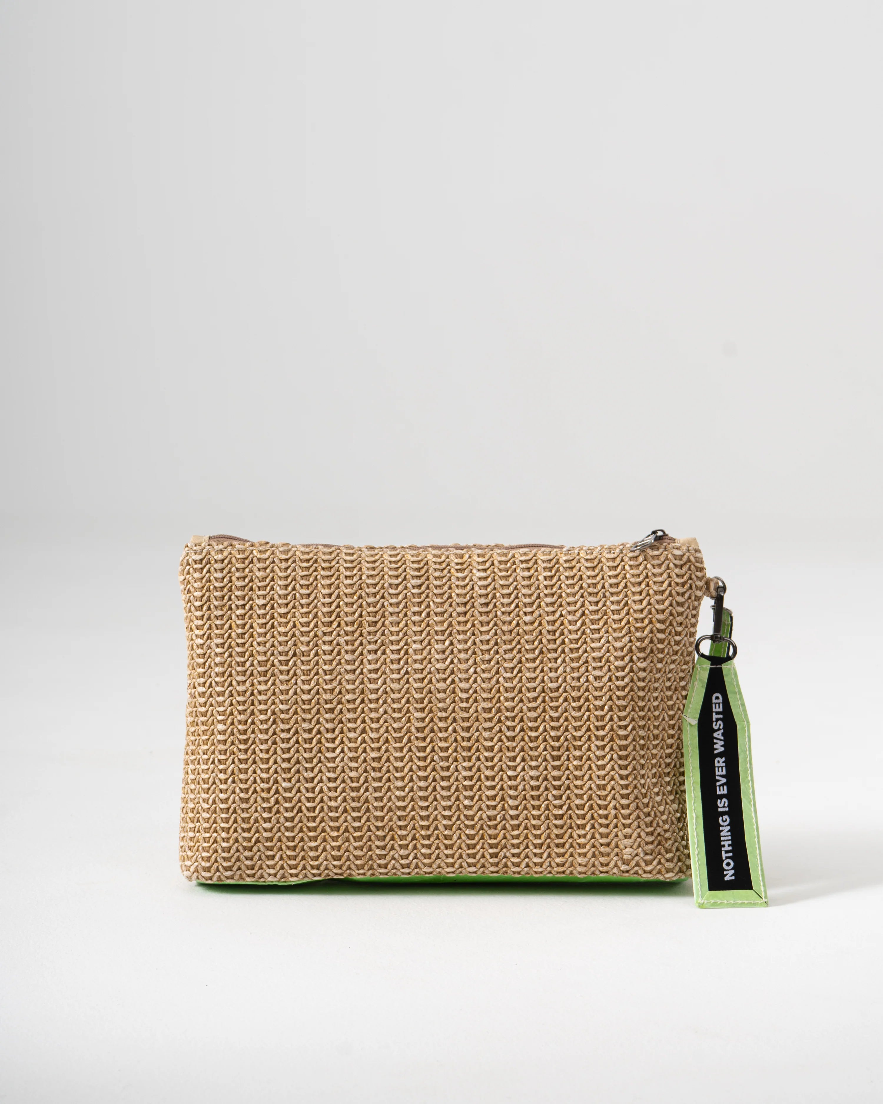 Sol Raffia Clutch