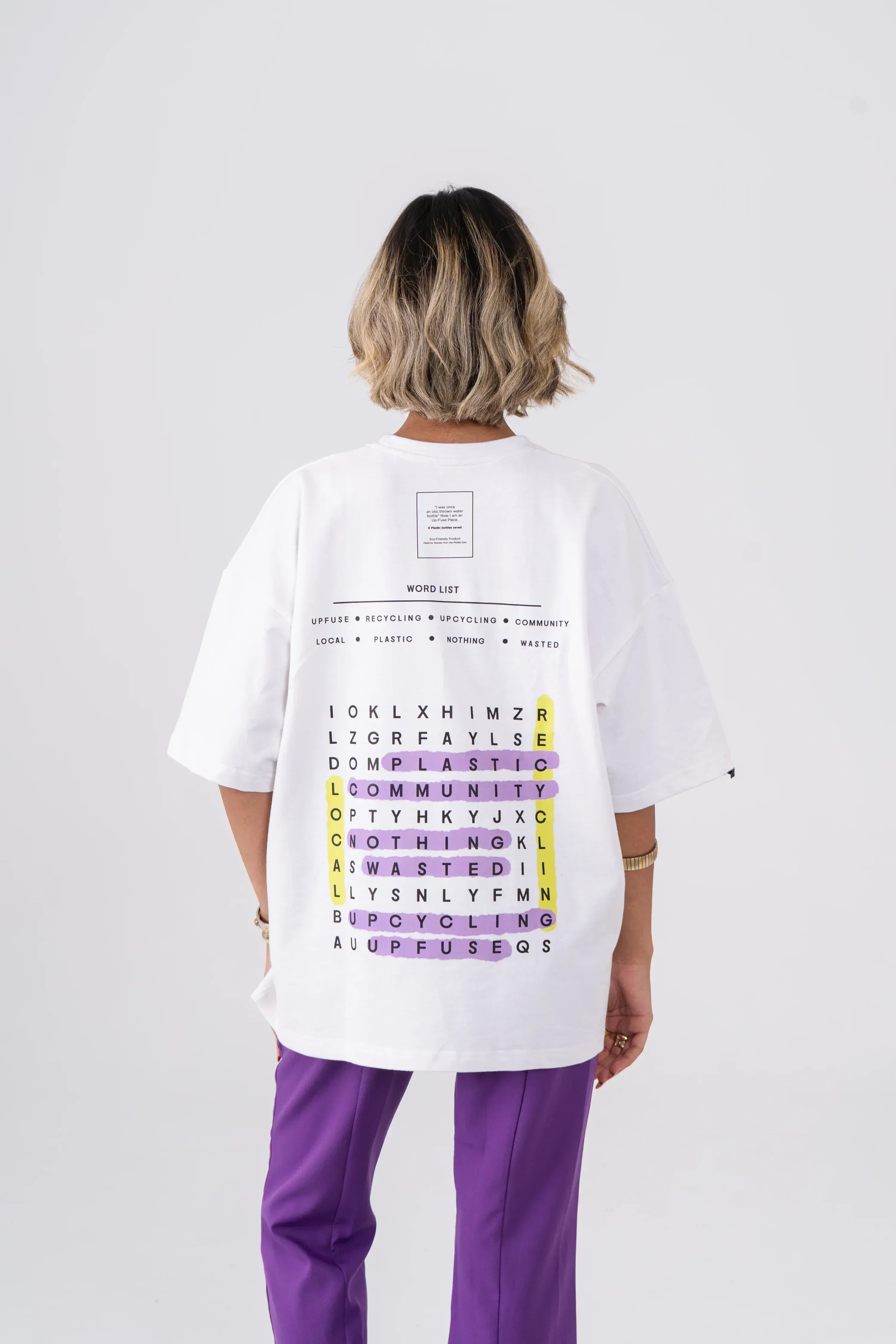 Oversized T-Shirt Cross Words