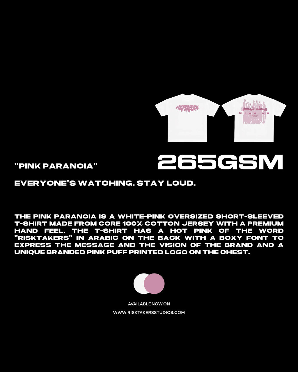 RTS - The Pink Paranoia T-Shirt