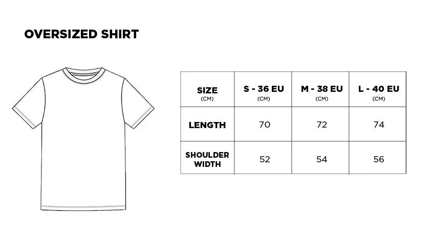 Oversized T-shirt Wasted