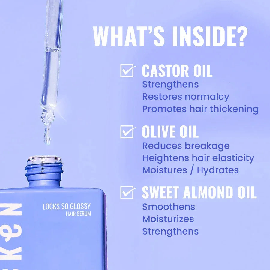 Locken LOCKS SO GLOSSY Mini Hair Serum