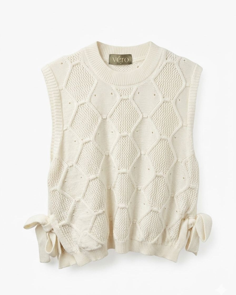 Side tie vest