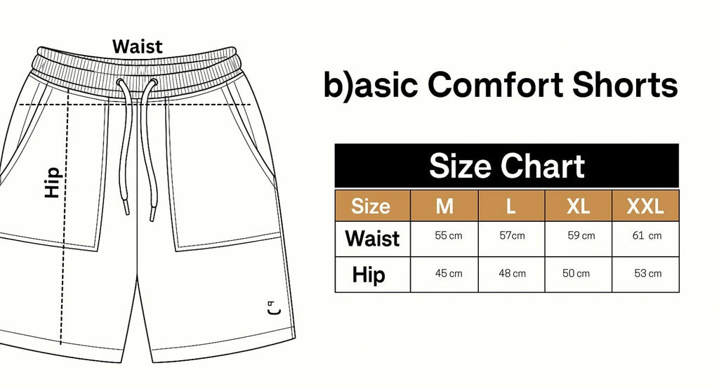 b)asic Comfort Shorts